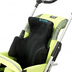 Back cushion with headrest and lateral support BodyMap C